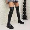 Women's Tall Over The Knee Boots Small Flatsole 2026 New Fall Winter Flat Platform Thigh Boots