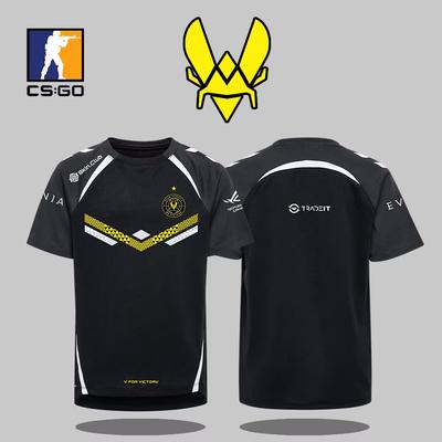 Team Vitality 2025 Nowa koszulka CS2 Esports CSGO Major Training Uniform Unisex Streetwear Oversized Tops VIT Fans Koszulki z nadrukiem