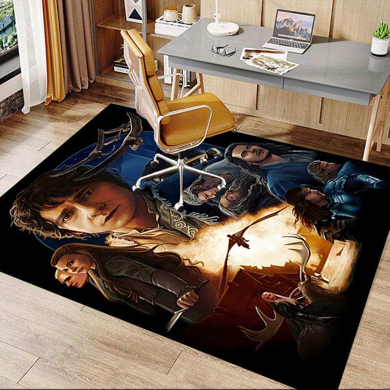 1pc Fantasy Adventure Carpet, for Home & Office Decor, Desk Chair Carpet, Festive Gift,Conference Room CarpetL1206