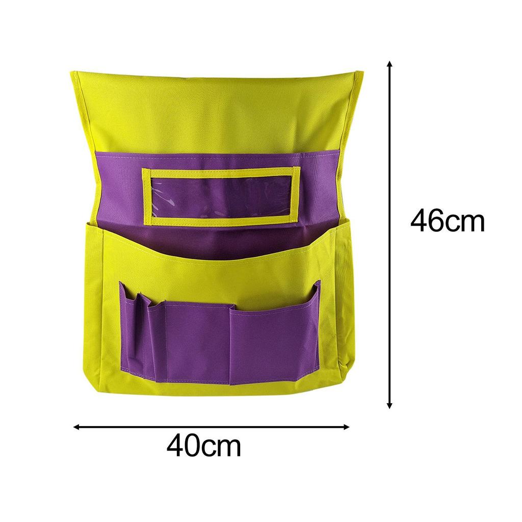 Back of Chair Pocket Chairback Organizer Stable Multi-scenario Large-capacity Seat Storage Holder