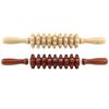 Ghyt Wood Massage Roller Stick Lymphatic Massager Health Care Cellulite Fascia Roller,set Of 2pcs