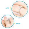 1 Set Rings Adjuster Invisible Clear Spirals Cord Tension Reducer Adjustable Sizes Ring Guard for Men Women Finger Rings
