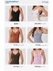 Nude Feel Quick-Dry Zipper Yoga Jumpsuit for Outdoor Fitness & Running