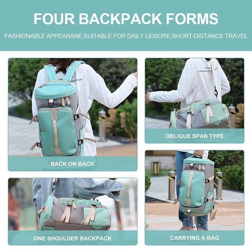 Multifunctional Travel Luggage Bag Handheld Sports Fitness Bag Portable Duffle Bag  Mountaineering