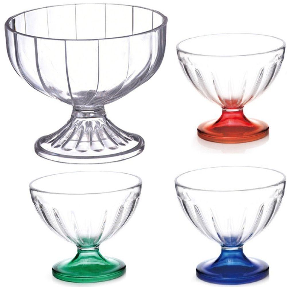 

Прозорі коктейльні келихи 250 мл Чашка для мусу Багаторазові десертні чашки для морозива Вечірнє приладдя зелений