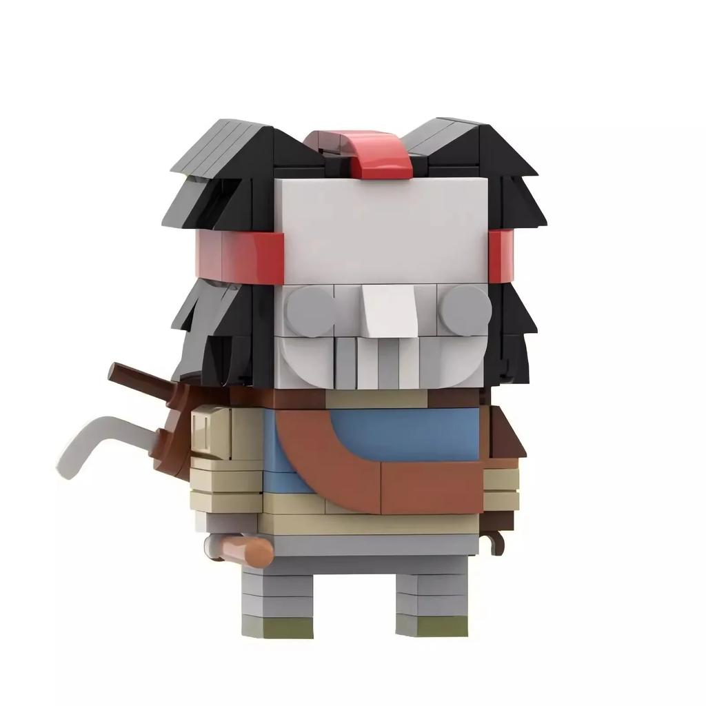 MOC Animated Movie Figures Turtle Mecha Model 1987 Violent Tortoise Warrior Mini Doll Building Block Kid Toy Adult Birthday Gift