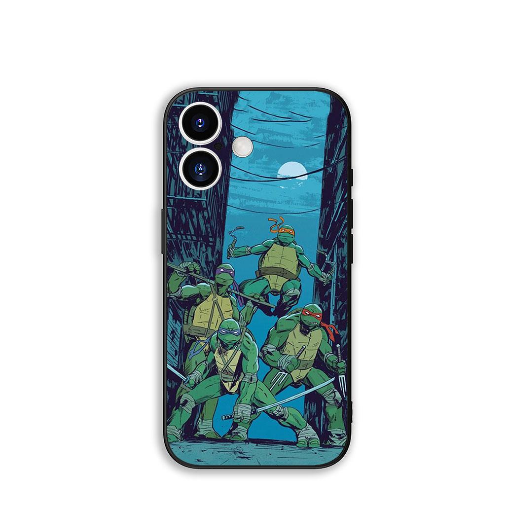 

Ninjas Cartoon Turtles for Motorola Moto G54 G05 G24 G45 G55 G75 G85 G15 G57 G86 Power Edge 50 30 Ultra Fusion neo Pro Case Motorola Moto G85