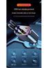 Retractable 4-in-1 Car Charger with RGB Ambient Light and Starry Sky Ceiling.