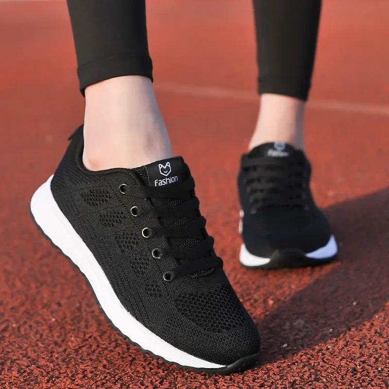 Sneakers Women Shoes Lightweight Breathable Casual Shoes For Women Comfortable Jogging Tennis Outdoor Walking Size 36-42