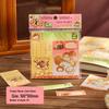 Mu Ran Vintage Food Illustration Sticky Notes - Creative Stationery for Students and Journaling