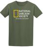 National Sarcasm Society T-Shirt Geografische Parodie Satirisches Lustiges Oberteil T-Shirt