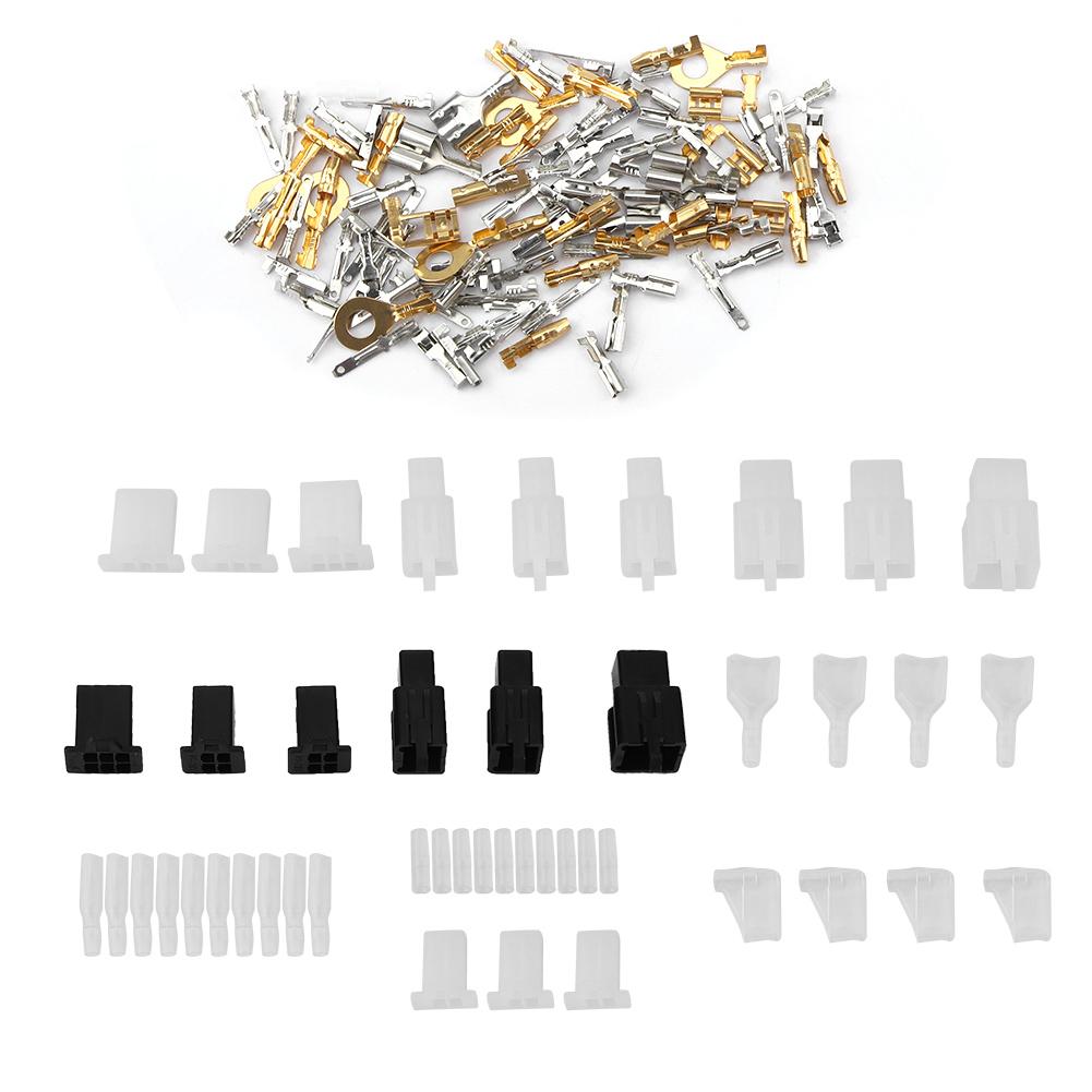 144Pcs Wiring Repair Connector Wiring  Automotive Harness Auto Terminal Repair Kit