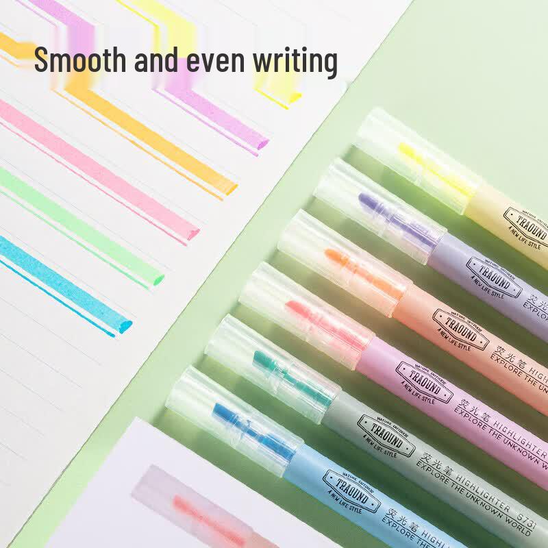 Deli S731 Chisel Tip Highlighter Pens