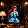 Disney The Little Mermaid DIY Pearl Artwork for ArielA Handmade Gift Suitable for Wall Decoration Ideal for Both Home and Office Settings