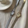 Mini Small Brown Watch Retro Ladies Light Luxury Niche Art Medieval Small Gold Watch