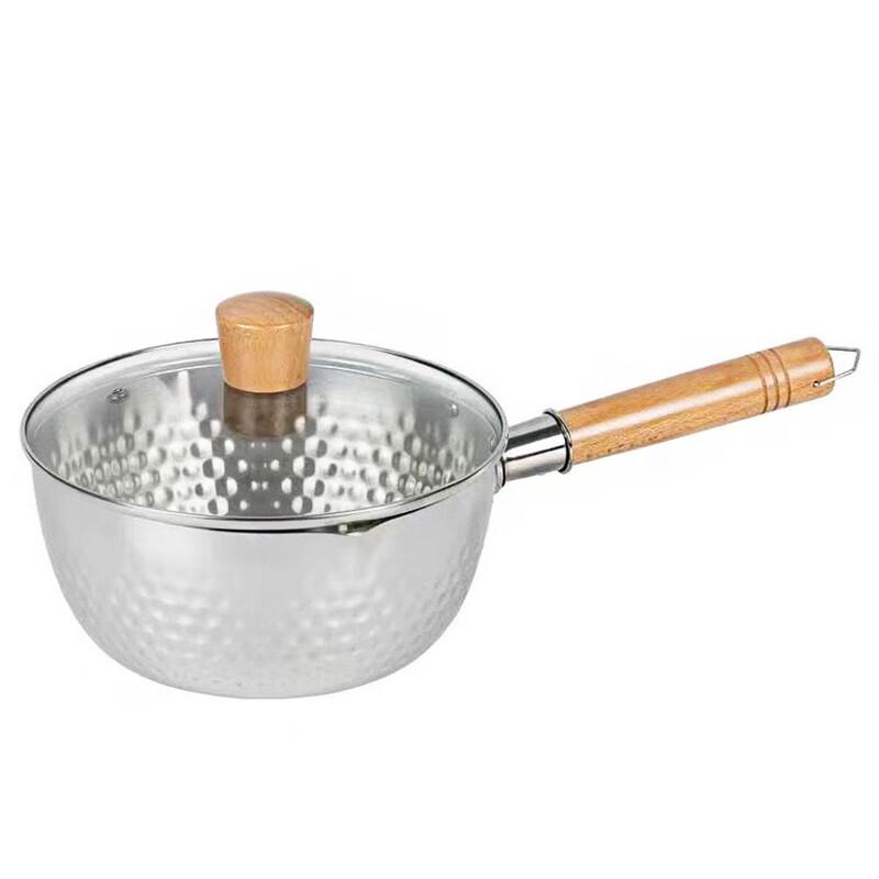 ZISIZ Yukihira Pot with Wooden Handle