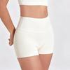 Shorts de Yoga Taille Haute Contrôle du Ventre pour Femmes - Push-up Pêche, Tissu Brossé, Longueur Trois-Quarts pour la Course à Pied et le Fitness