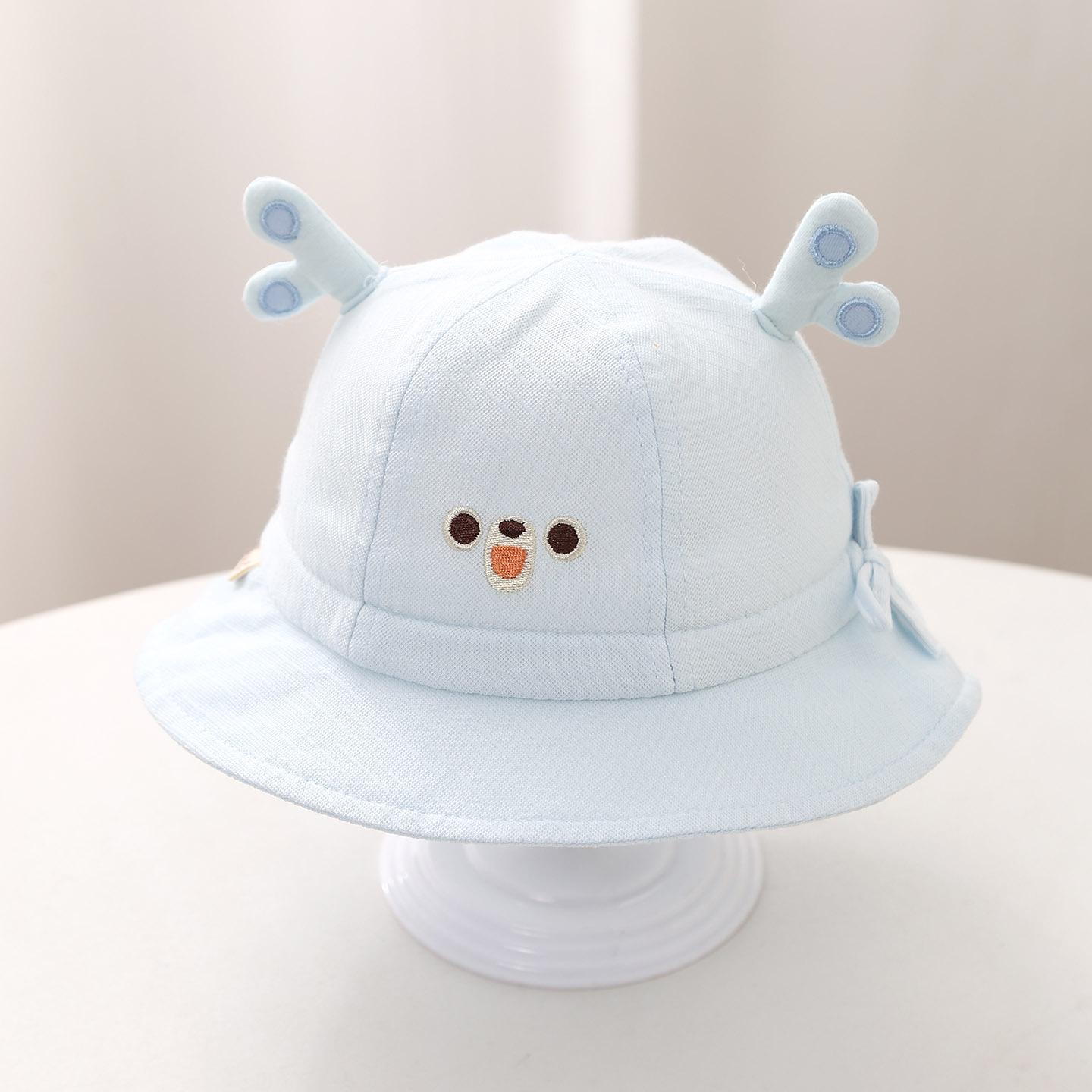 

Cute Animal Children s Sun Protection Bucket Hat for Boys and Girls - Adorable Spring Fisherman Hat for Small Children 46cm Hat Circumference синій