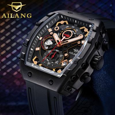 AilanG Nouvelle Montre À Quartz Multifonctionnelle Montre Homme Étanche Mode Décontractée Montre Homme