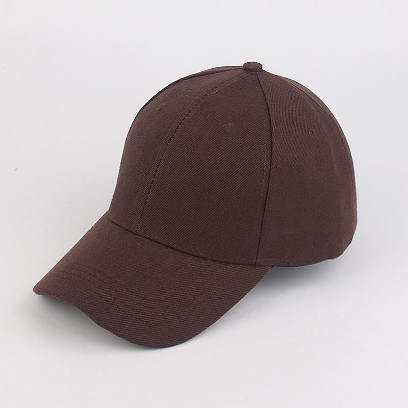 New Spring Summer Baseball Caps Solid Color Women Ponytail Snapback Men Hip Hop Visor Caps Outdoor Fashion Sport Hats Casual Cap