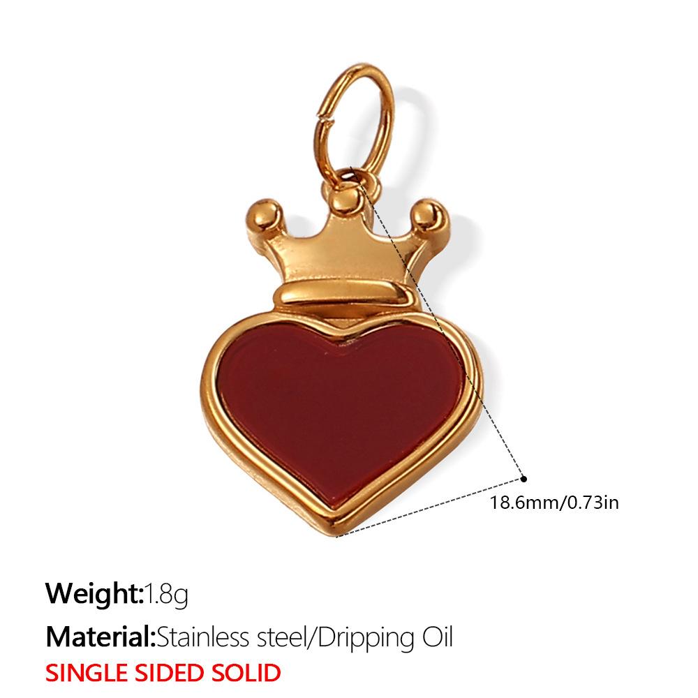 French Light Luxury Retro, Oil Drop Pendant Accessories Series Earrings Necklace, 18K Gold Plated Pendant 2026