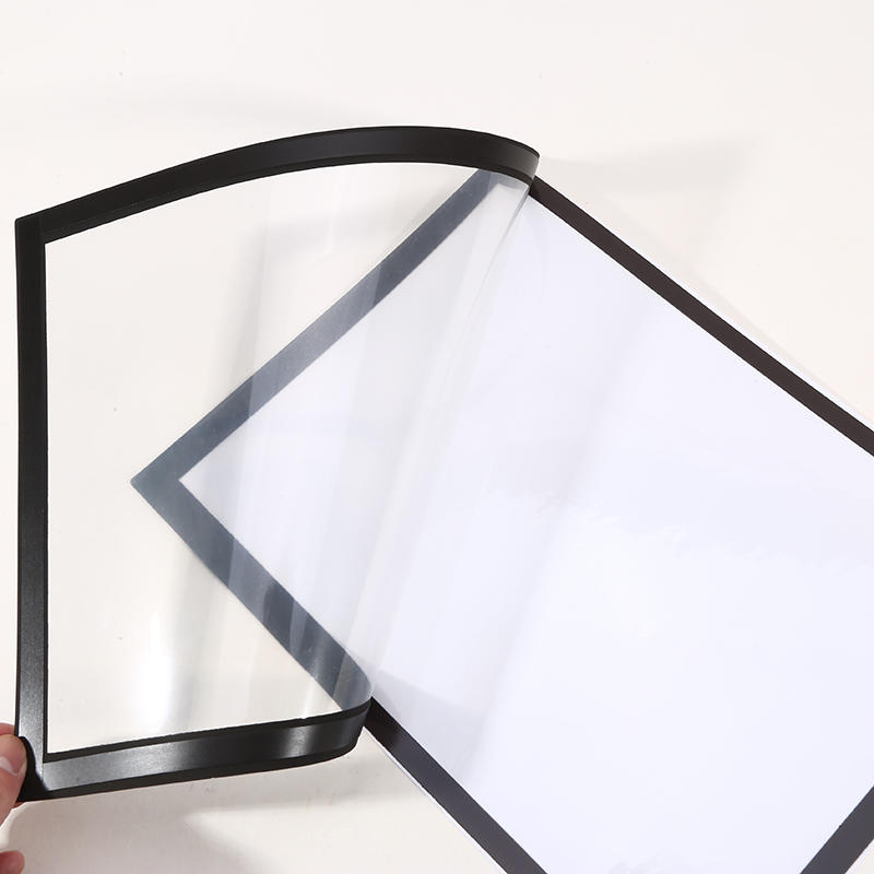 A6/A4 Photo Frame Self-Adhesive Magnetic Picture Holder With Clear Cover Wall-mounted Poster Display Frame For Pictures Document