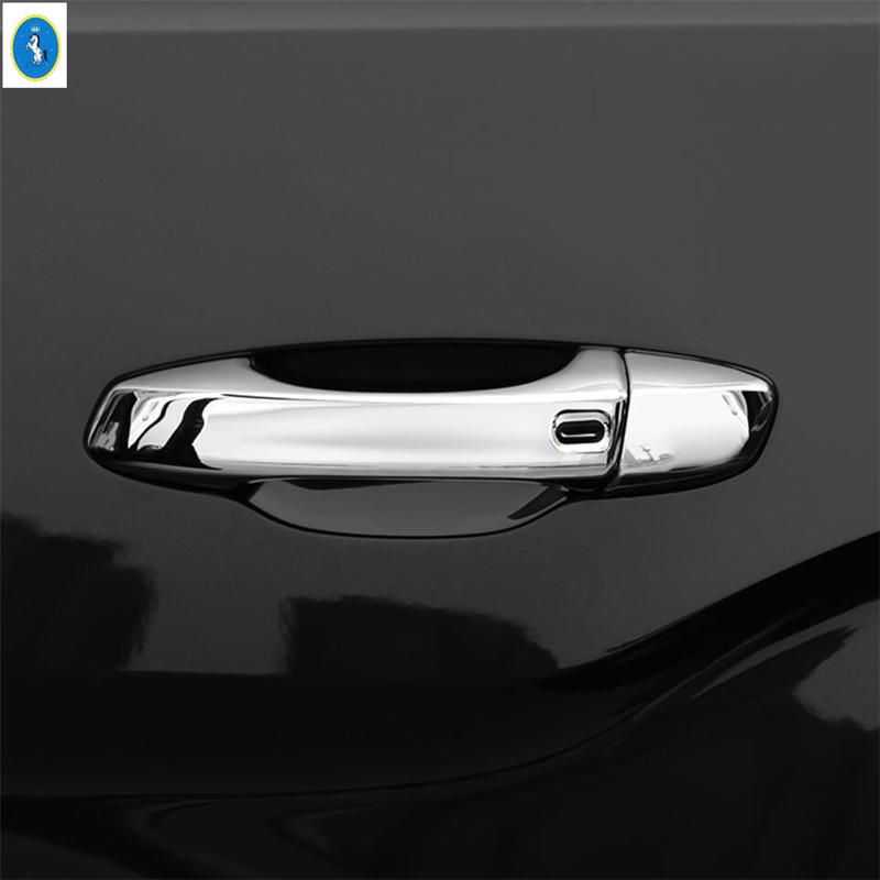ABS Auto Door Pull Doorknob Handle / Rearview Mirror Cap Cover Trim For VW Volkswagen Atlas / Teramont 2017 - Accessories