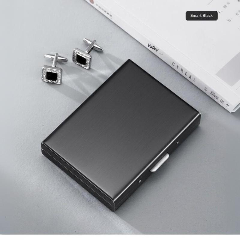 6/10 Slots Stainless Credit Card Holder Men Women Slim Anti Rfid Travel Id Debit Card Metal Case
