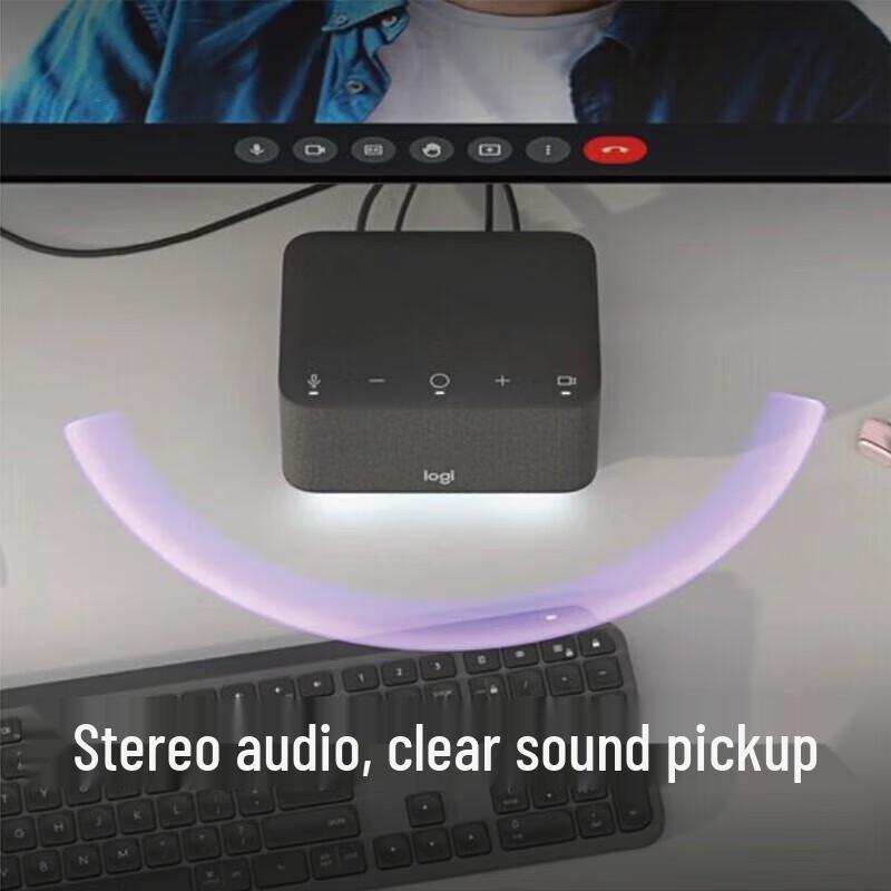 Logitech Dock 3-in-1 Conference Speaker and Hub