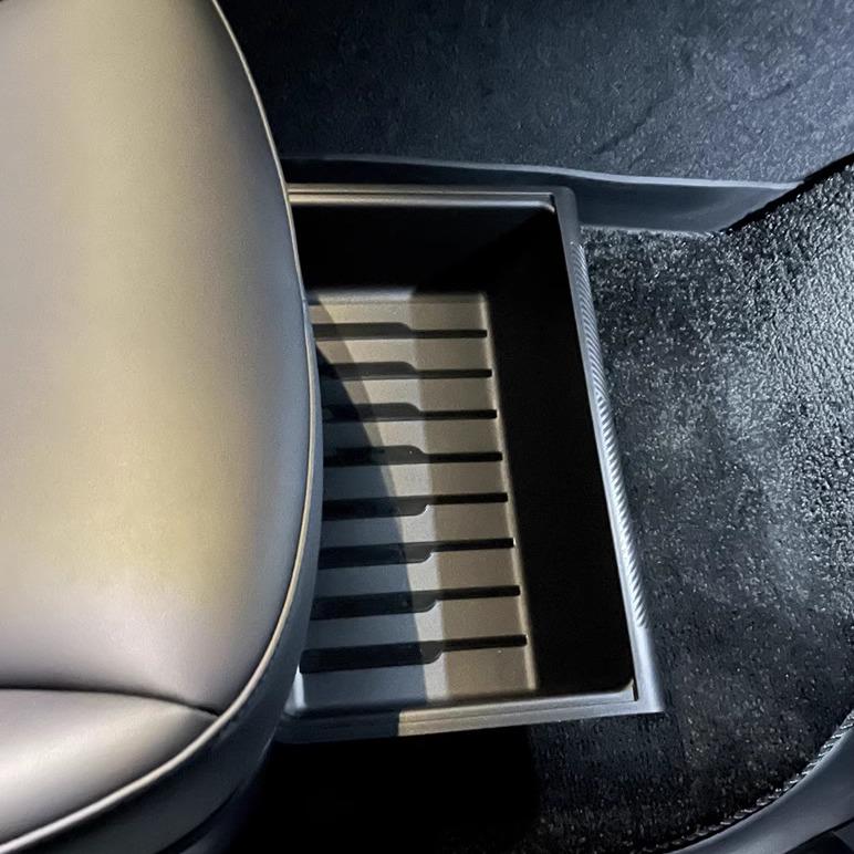 Under-Seat Storage Box for Tesla Model Y (Refresh Version) - Organizer Modification Accessories