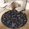 1pc Office Carpet Chair Mats Witchcraft Symbols Perfect for Decorating Office Chairss, Or Bedrooms.YDT303