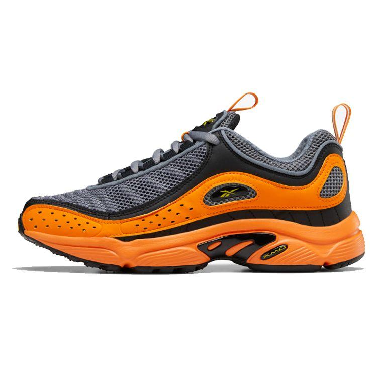 

Reebok Daytona DMX Black Grey Orange Мужские кроссовки Ярко-оранжевые DV7253