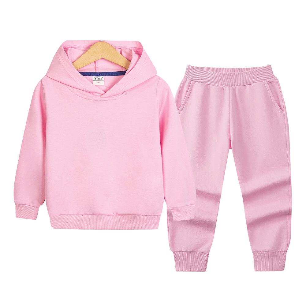 2024 Lässiges Kapuzenpullover-Set für Kinder - Frühling/Herbst