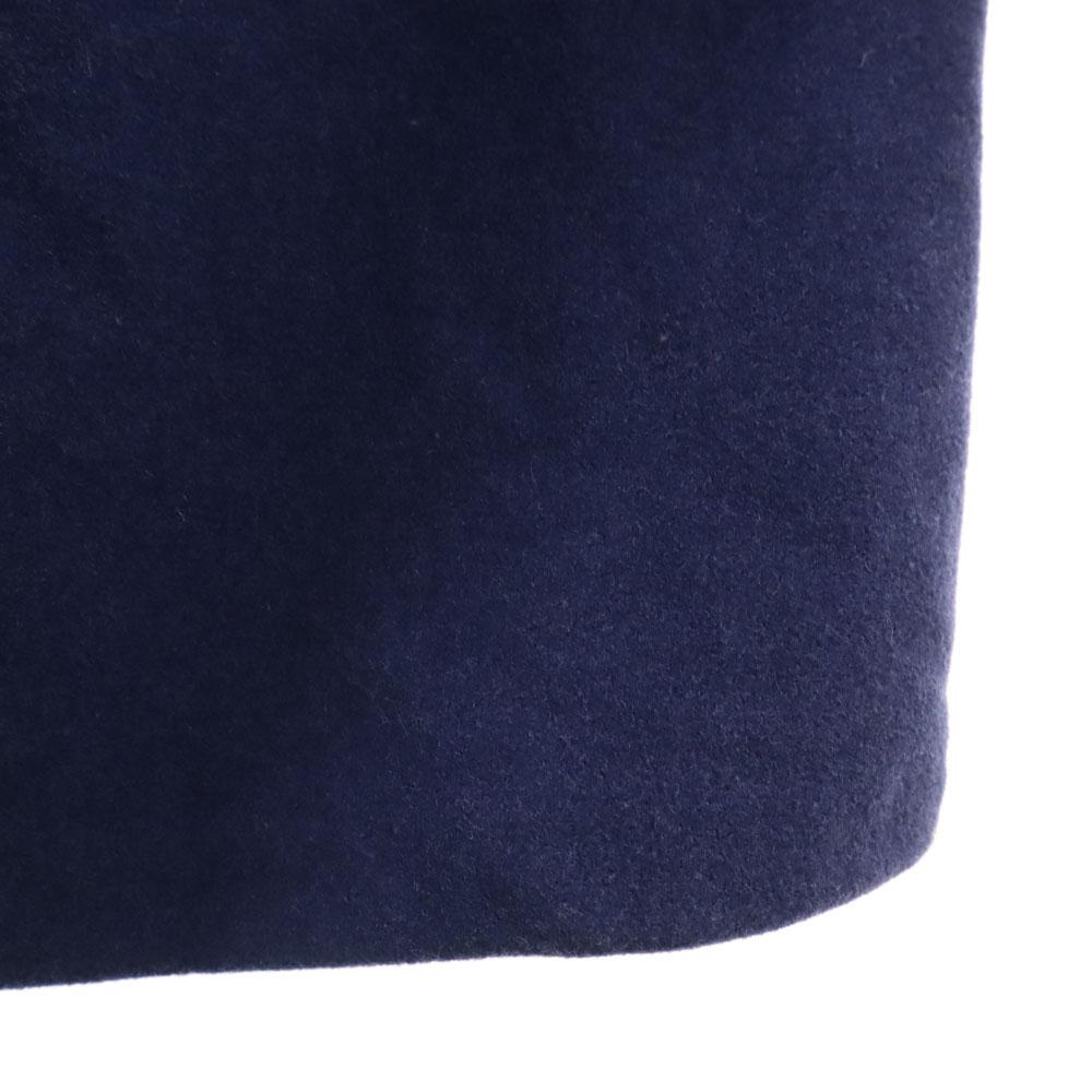 US AIR FORCE 50s Vintage Wool Blend Wool coat 35XS blue Military Overcoat Men's Used