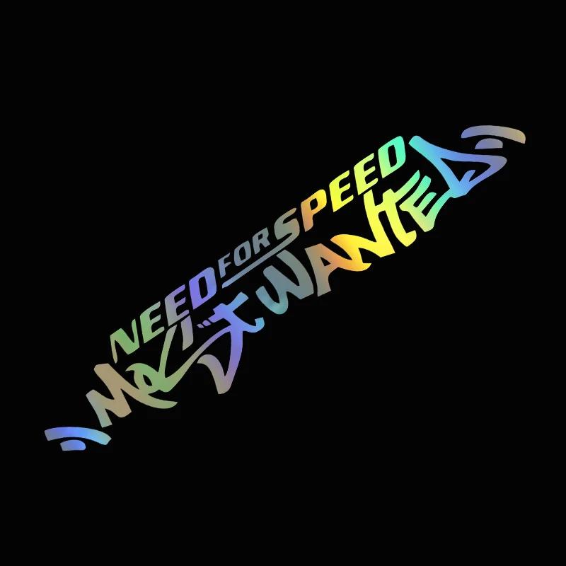 

30x6 см веселая белая наклейка Need for Speed Scratch на лобовое стекло автомобиля, виниловая наклейка, универсальные автомобильные аксессуары для окон и дверей
