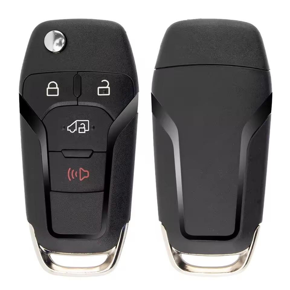Xuri 2/3/4 Buttons N5F-A08Taa Flip Remote Key Shell Case Fob For Ford Fusion Edge Explorer 2013 2014  Hu101 Blade