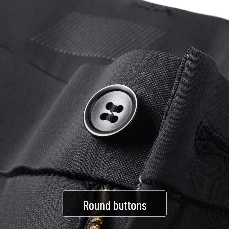 Men's Summer Silk-Blend Cool & Breathable Business Casual Straight-Leg Trousers