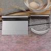 Dough Scraper/cutter/chopper Set Stainless Steel Powder Blender Pastry Cutter With Measuring Scale yu