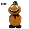 Eco-friendly Halloween Decor Pumpkin Figure Ornaments, Hand-Painted Resin Decorations with Unique Hand-painted Figures Expressions, Figurine
