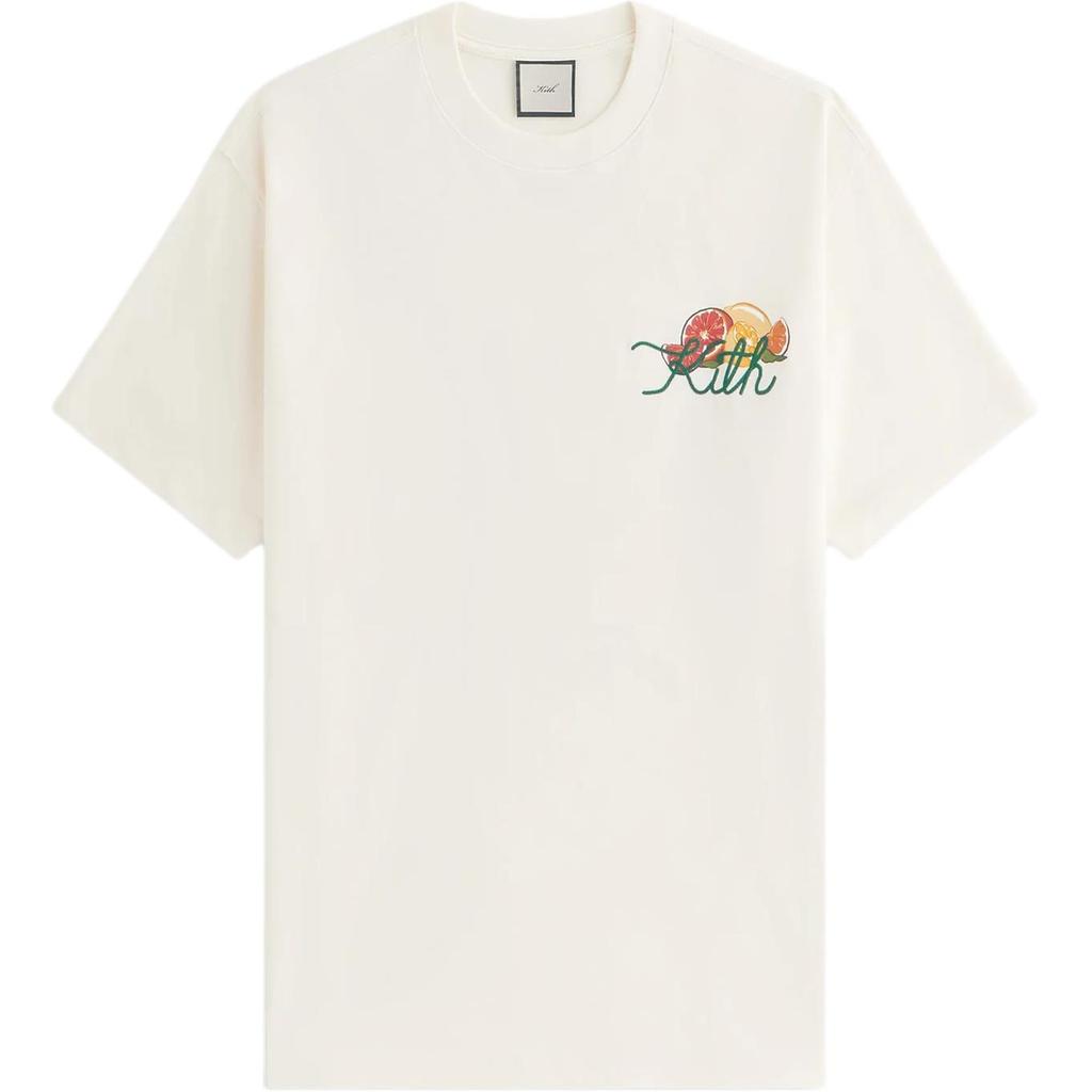 Kith 2025 Spring Summer Collection Comfortable Soft Skin-Friendly Versatile Short Sleeve Drop Shoulder T-Shirt Women Tops KHW030871-104