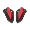 AL-mart Motorcycle Back Step Rear Set Footrest Foot Peg Pedal Guard Decorative Heel Plate for Kawasaki Ninja ZX-4R/ZX-4RR/ZX-25R(SE)