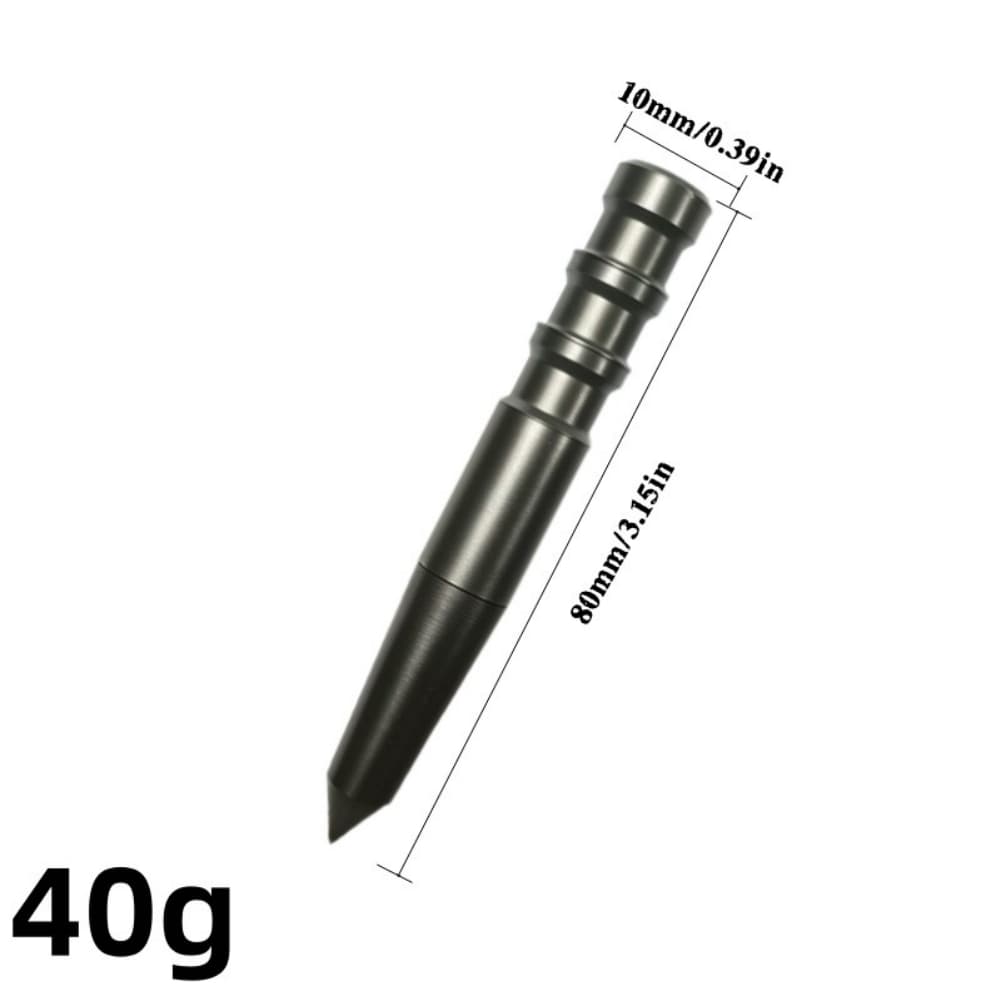 Carbide Tip Manual Center Punch Tool with Non Slip Grip for Precision Marking on Wood Aluminum Iron Glass