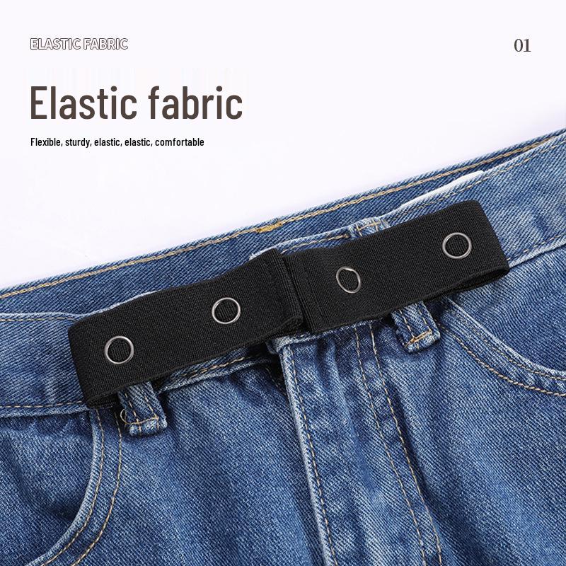 Elastic Waist Belt Extender for Maternity and Postpartum Pants