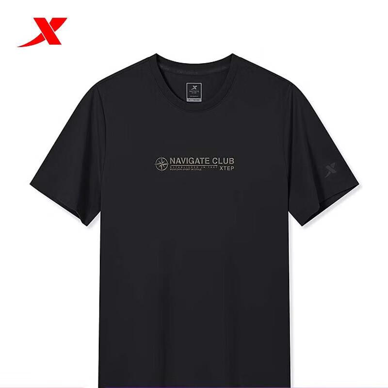 XTEP Men s Breathable Short Sleeve T-Shirt L