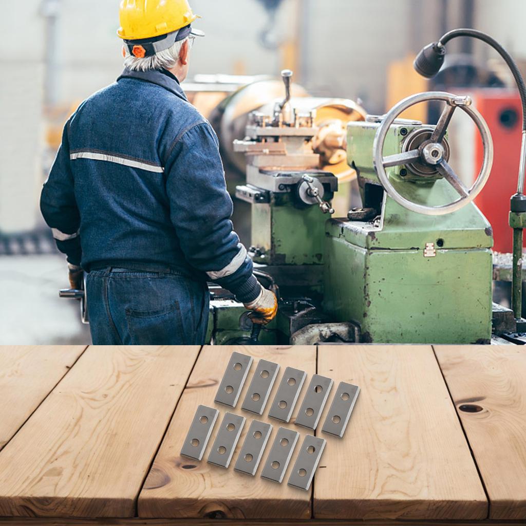 10-pack hårdmetallskär 30x12x1 5 mm för trä svarv skärverktyg