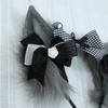 Women Girls Cartoon Animals Ears Shaped Headband Plush Hair Hoop Makeup Photoshoot Bowknot Christmas Party Headpieces