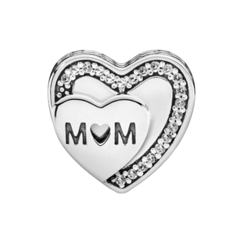Pandora Heart Shape Decoration Jewelry Accessories Women's Silver 792070CZ