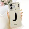 For Honor 600 Lite 5G Honor600 Lucky Initial Letter Phone Case For Honor 600 600Lite Soft Silicone Shockproof Cases Bumpers