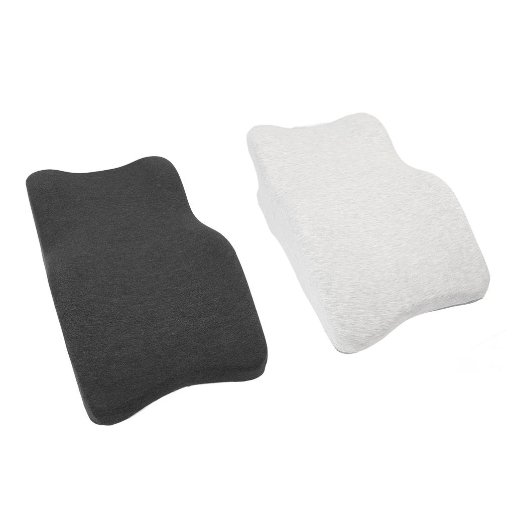 Leg Support and Elevating Pillow Memory Foam Ergonomic Breathable Leg Pillow with Removable Velvet C