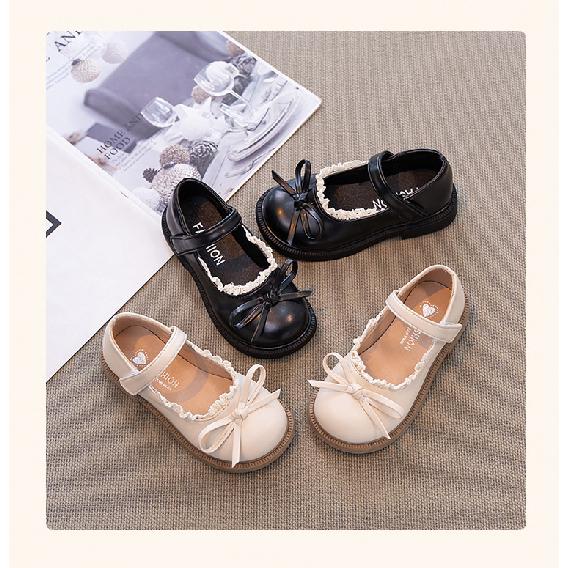Girls' Leather Shoes Spring and Autumn New British Style Children's Soft Sole Single Shoes Girls' Lolita Fashion Princess Shoes Trendy
